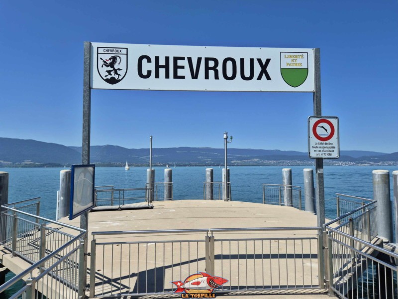  Débarcadère de Chevroux, lac de Neuchâtel, Broye-Vully, canton de Vaud.