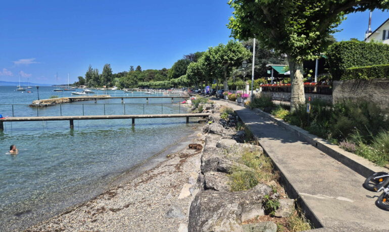 🏖️ Plage du Port de Corsier