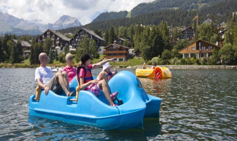 🌊 Pédalos Lac Grenon – Crans-Montana