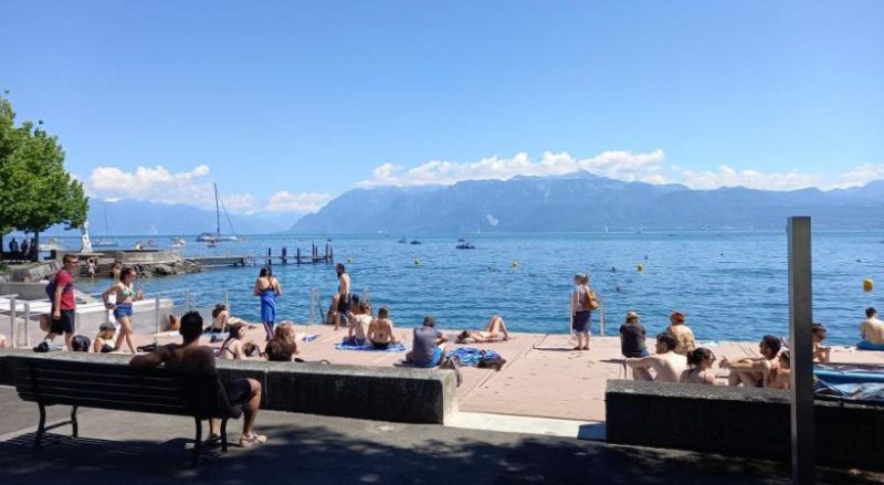 plage ouchy lausanne