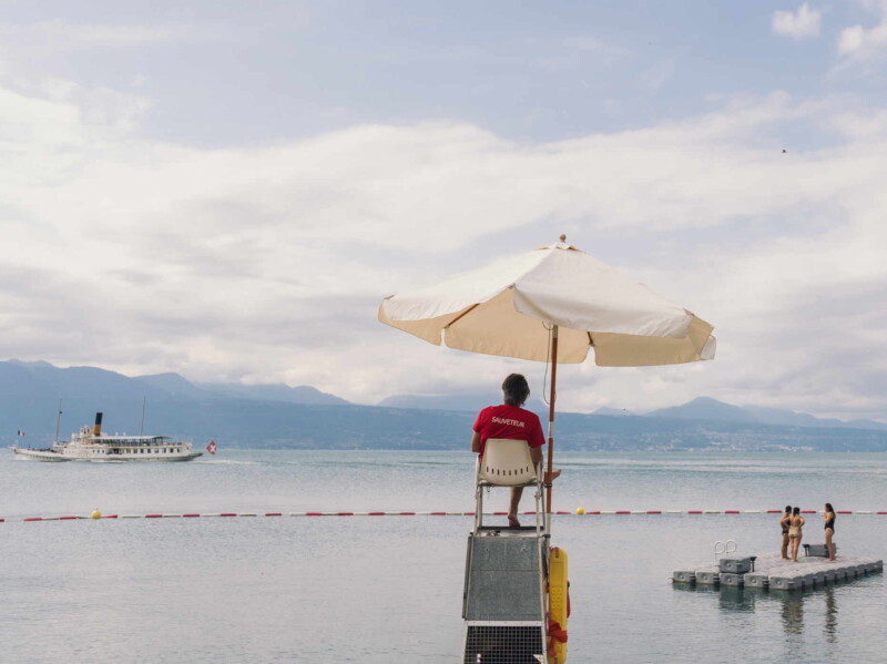 lac , pisicne de pully-plage
