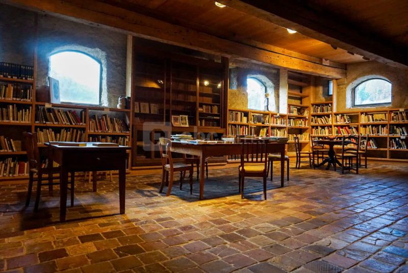 La bibliothèque de Katharina von Arx.