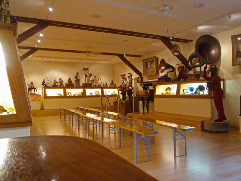 L'intérieur du musée Baud.