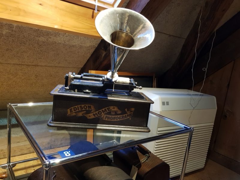 Un gramophone au musée de la Fondation André Guex-Joris