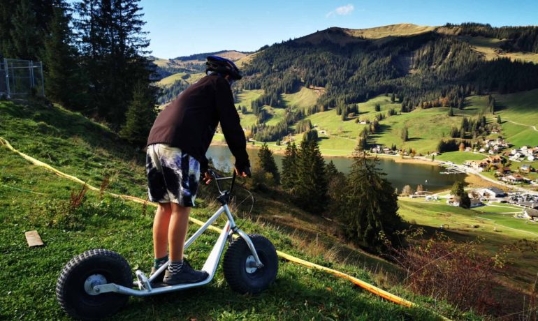 🛴 Trottinettes Géantes au Lac Noir / Schwarzee
