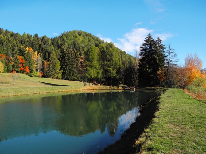 L'étang de Lombardon.