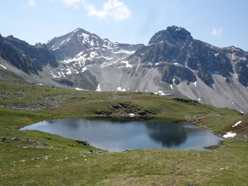 Le lac de l'Armina dans le val d'Anniviers