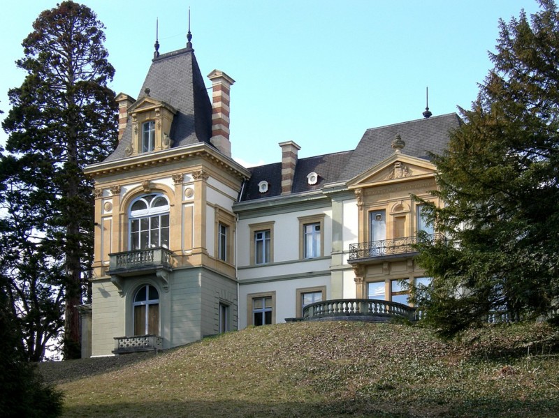 Le bâtiment du musée d'ethnographie de Neuchâtel.