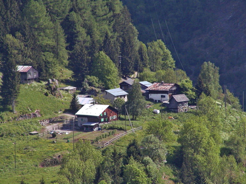 Le hameau de Litroz.