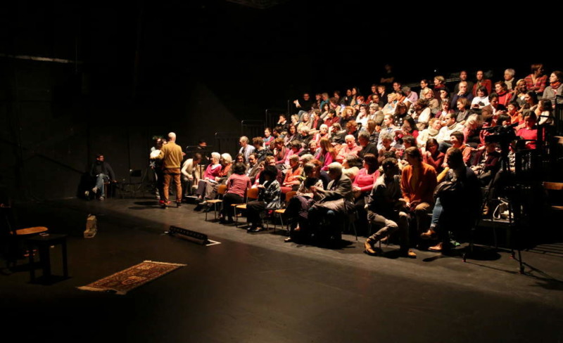 La salle de spectacle du Galpon