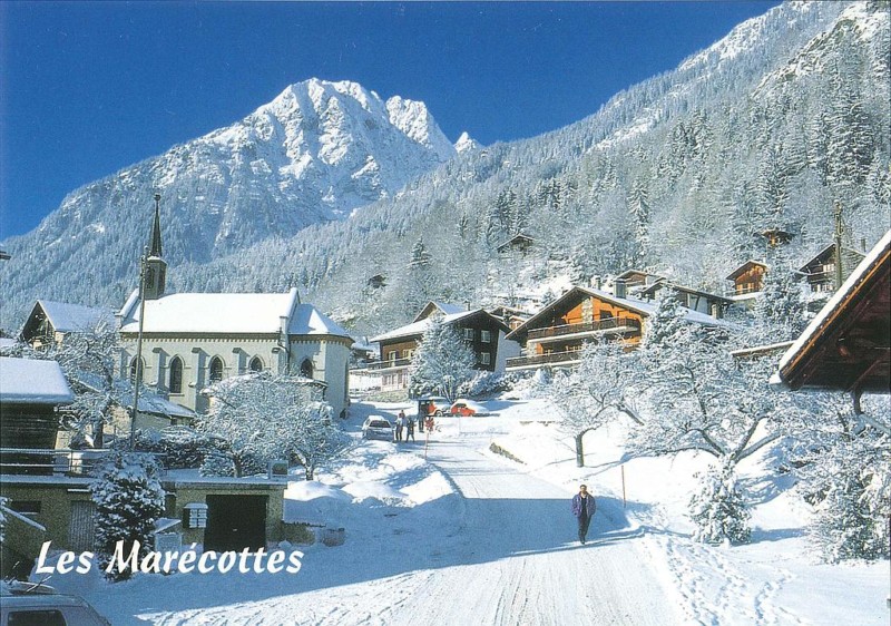 La station de ski des Marécottes
