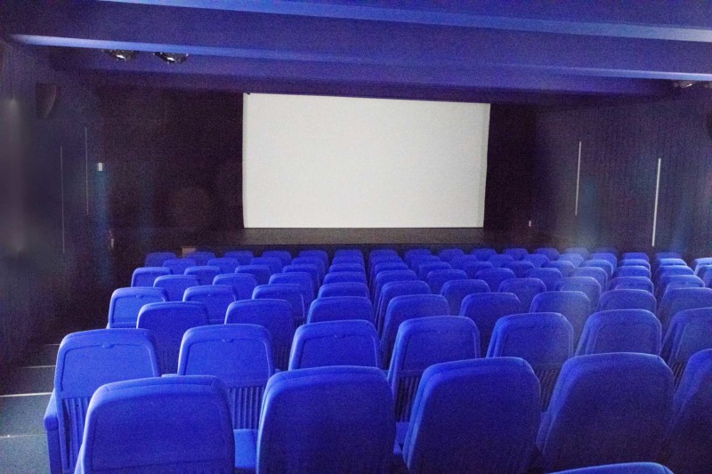 L'intérieur du cinéma