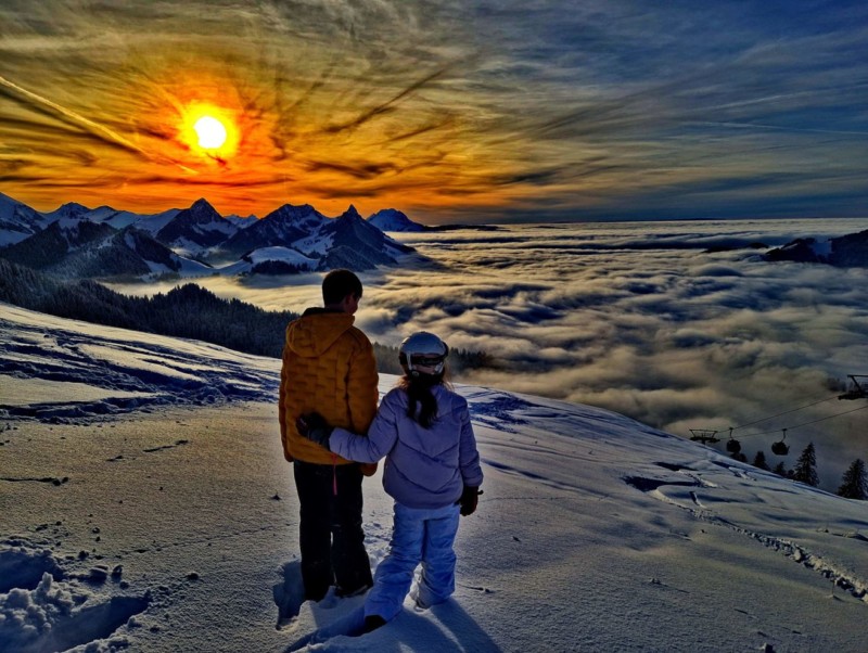 Le même endroit en hiver. Merci...