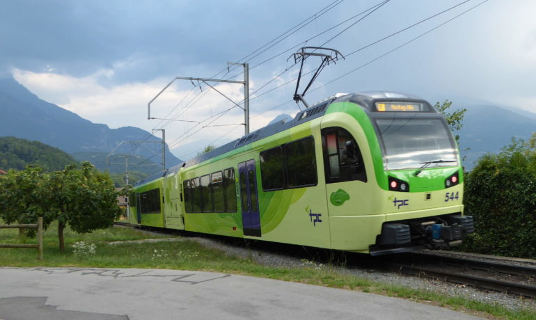 🚆 Train Aigle ↔ Ollon ↔ Monthey ↔ Champéry