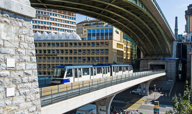🚆 Métro de Lausanne M2
