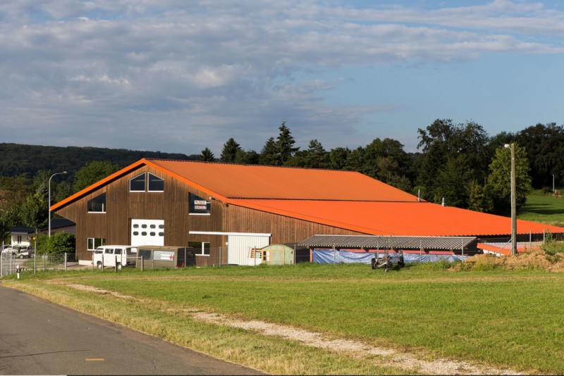 Le bâtiment du musée agricole