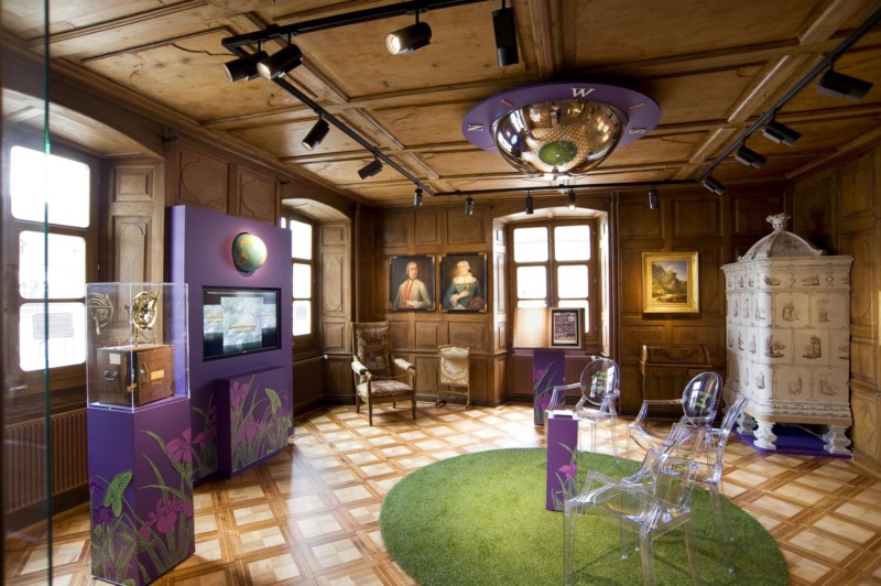 L'intérieur du musée d'art histoire delémont
