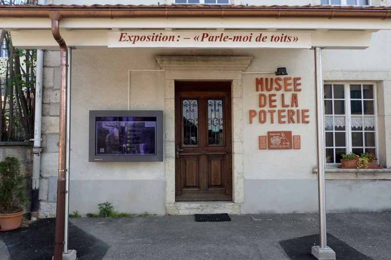 L'entrée du musée