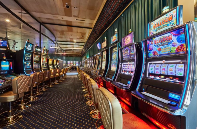 Les machines à sous. casino crans-montana.