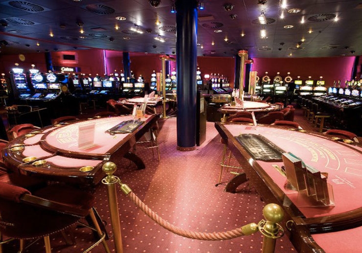 Les tables de jeux du casino de Fribourg