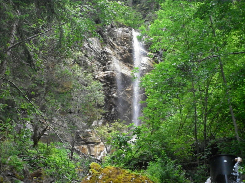 La cascade de la Puchotaz.