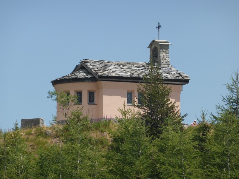 Le chapelle d'Emosson.