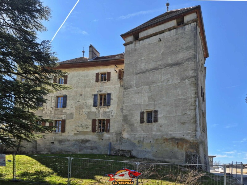 Côté Nord, château de Saint-Barthélemy, Gros-de-Vaud
