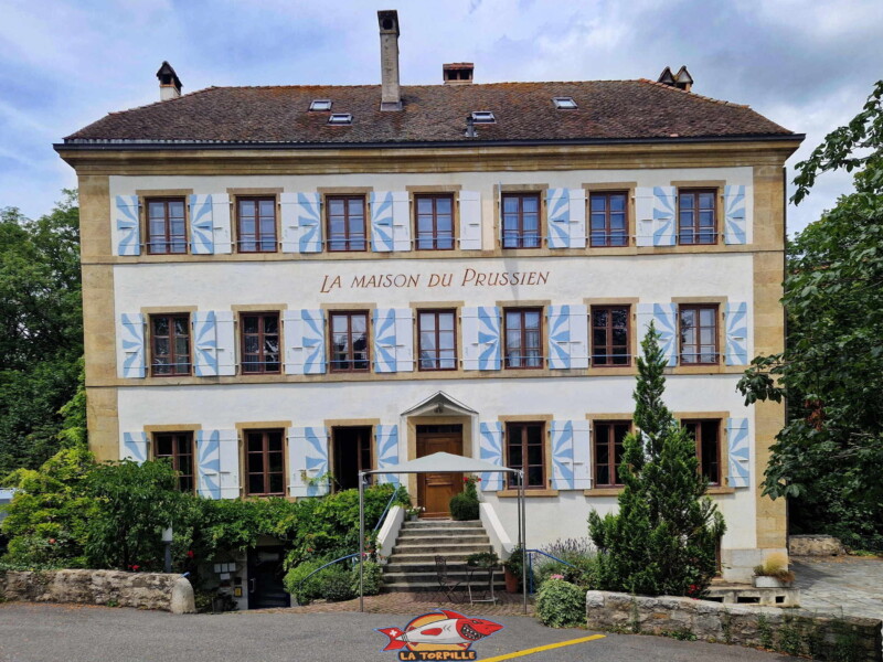 L'entrée de la Maison du Prussien.