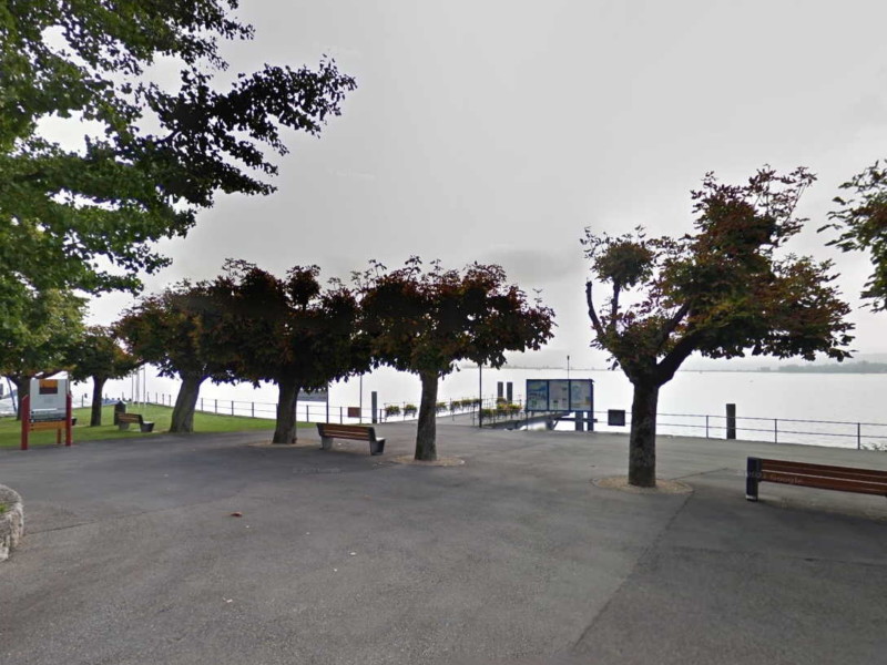 Le débarcadère de La Neuveville. Le débarcadère de La Neuveville.