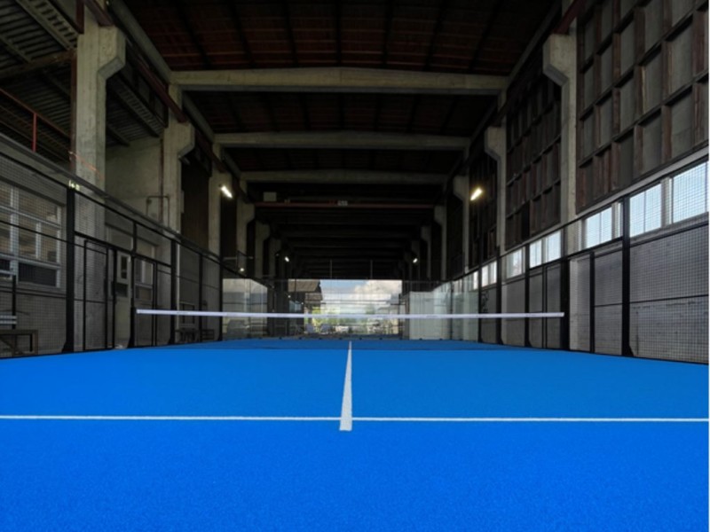 Les terrains de padel. Padel Parc Yverdon.