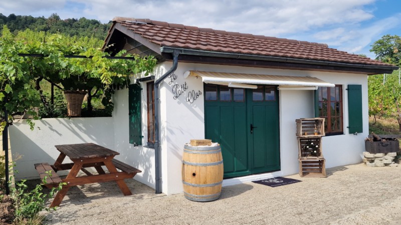 La capite "Le Petit Clos" de WinEscape Game dans la commune de Perroy.