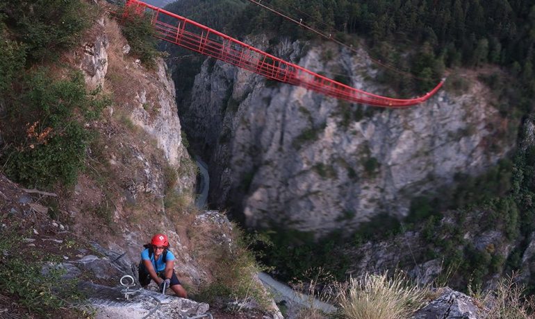 ⛰️ Via Ferrata du Pont Suspendu de Niouc