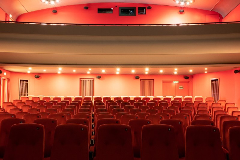 L'intérieur du cinéma Beluga. L'intérieur du cinéma Beluga. Bienne