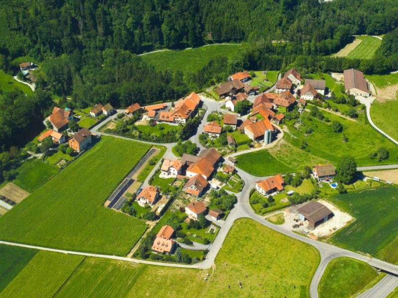 Le village de Ropraz