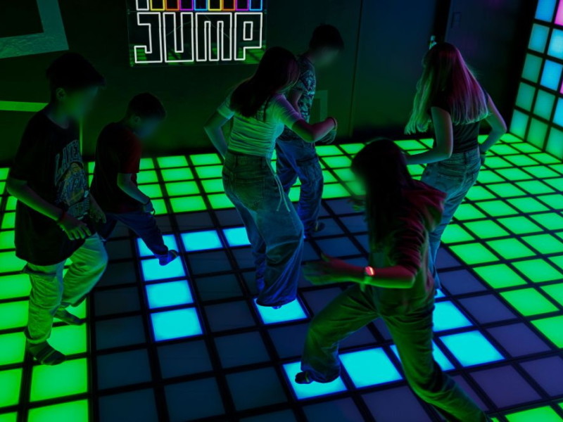 Le Pixel Jump. Funfinity Martigny