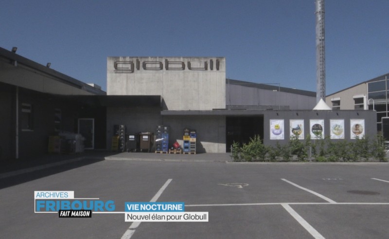 L'extérieur de la discothèque Globull.