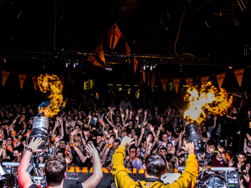 L'intérieur du night club Globull