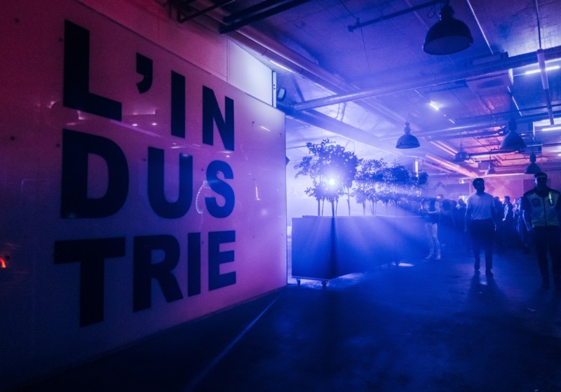 L'intérieur de la boite de nuit L'Industrie. L'intérieur de la boite de nuit L'Industrie.