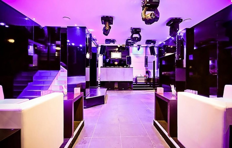 L'intérieur du night club le Millésime Club. Montreux