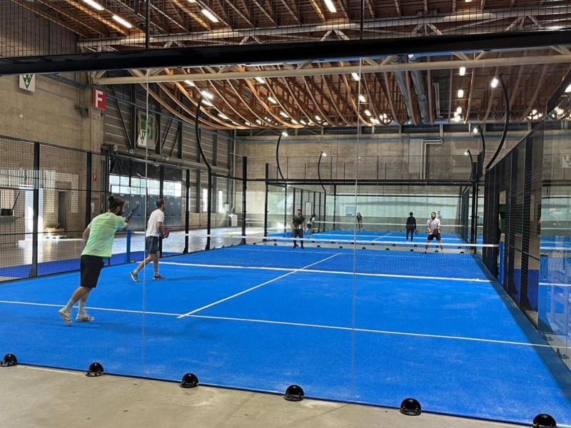 Les terrains du Padel Parc Etoy.