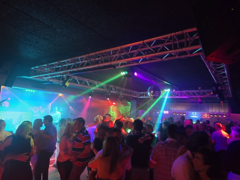 L'intérieur de la boite de nuit Story Club Vevey.