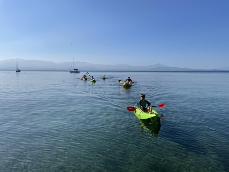 Des kayaks de Following John.
