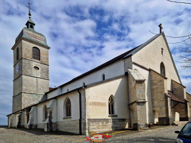 L'église St-Pierre de Porrentruy.