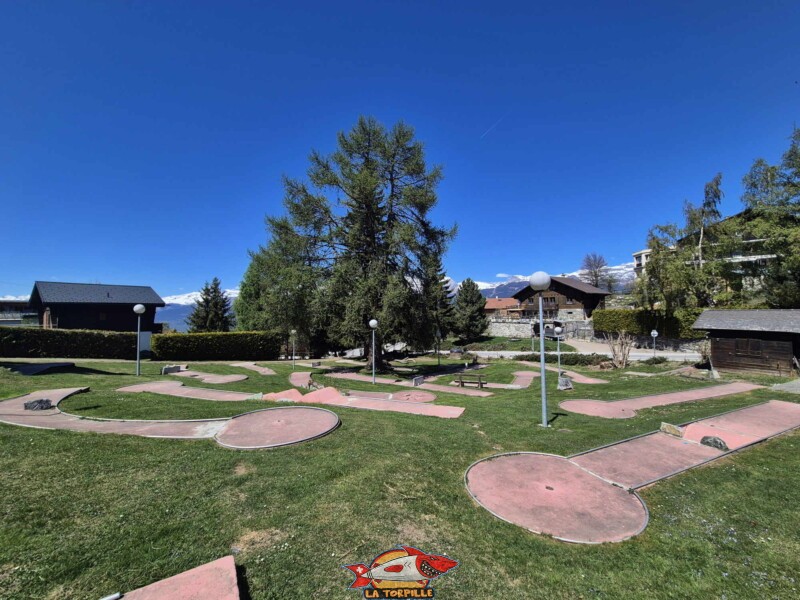 Minigolf de Vercorin, Valais central