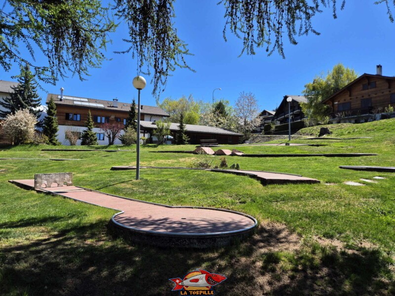 Minigolf de Vercorin, Valais central