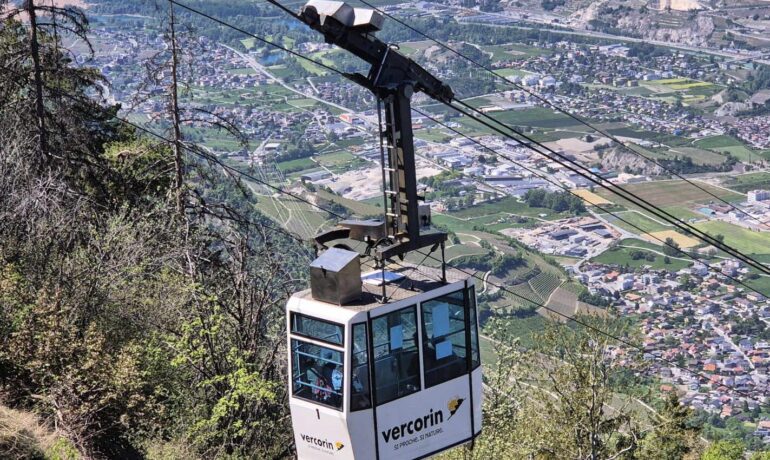 🚠 Téléphérique Chalais ↔ Briey ↔ Vercorin