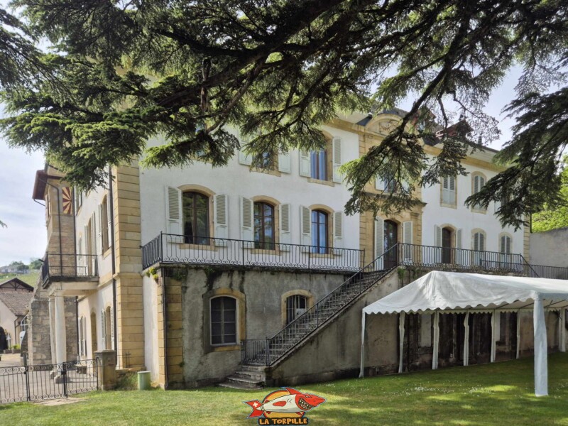 Maison de maître, château de Vaumarcus, canton de Neuchâtel