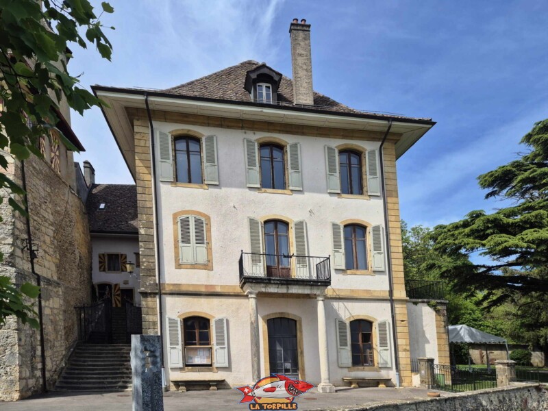 Maison de maître, château de Vaumarcus, canton de Neuchâtel