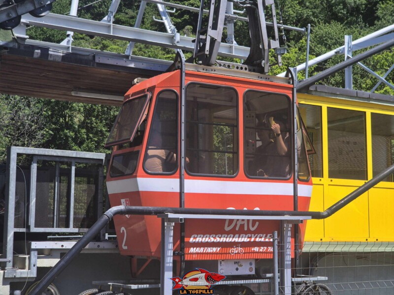 Benne. Téléphérique DAC Dorénaz – Alesse – Champex