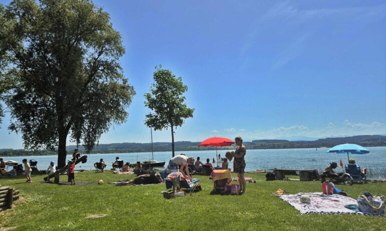 🏖️ Plage de Nant – Mont-Vully